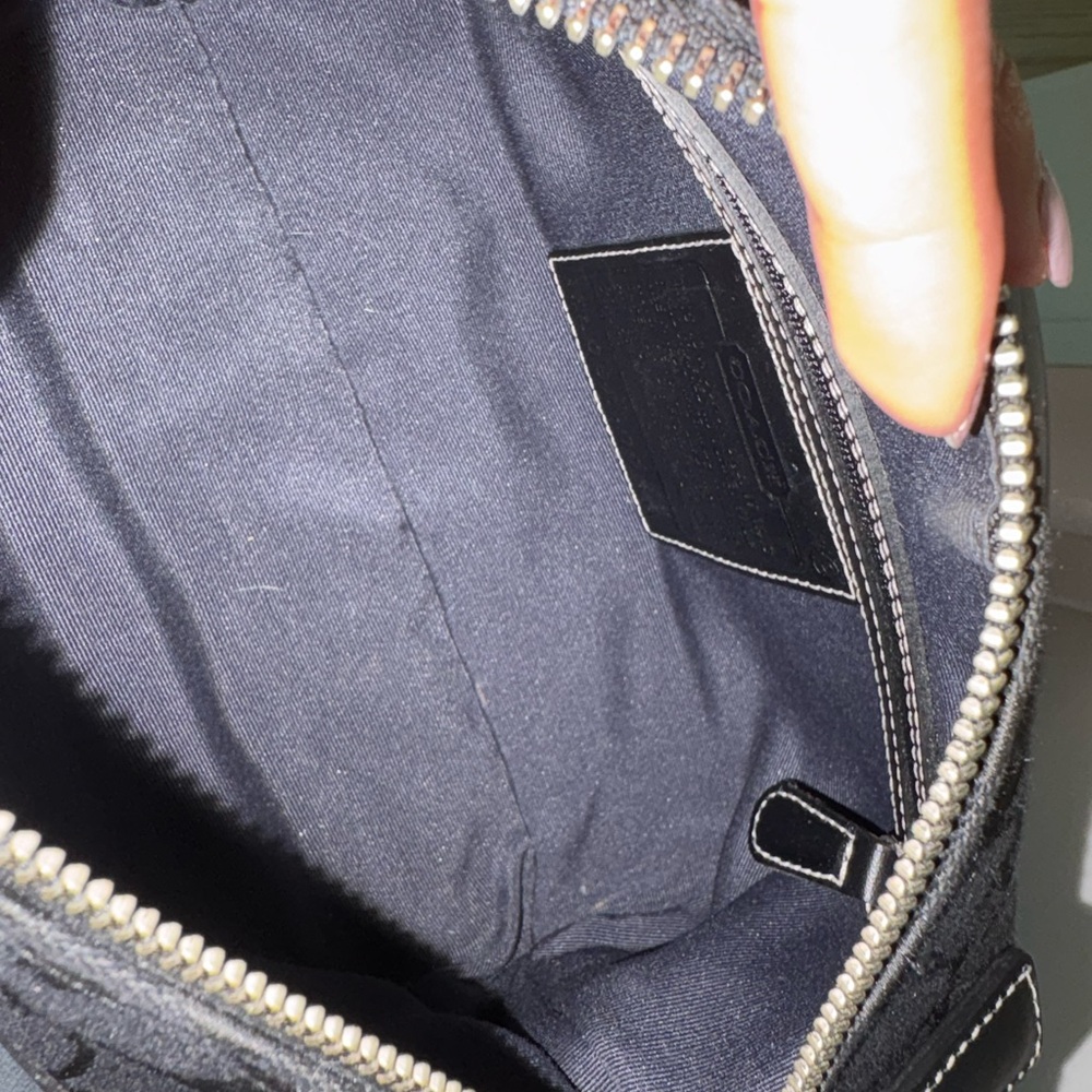 Coach Vintage Black Demi Bag - Picture 10 of 16